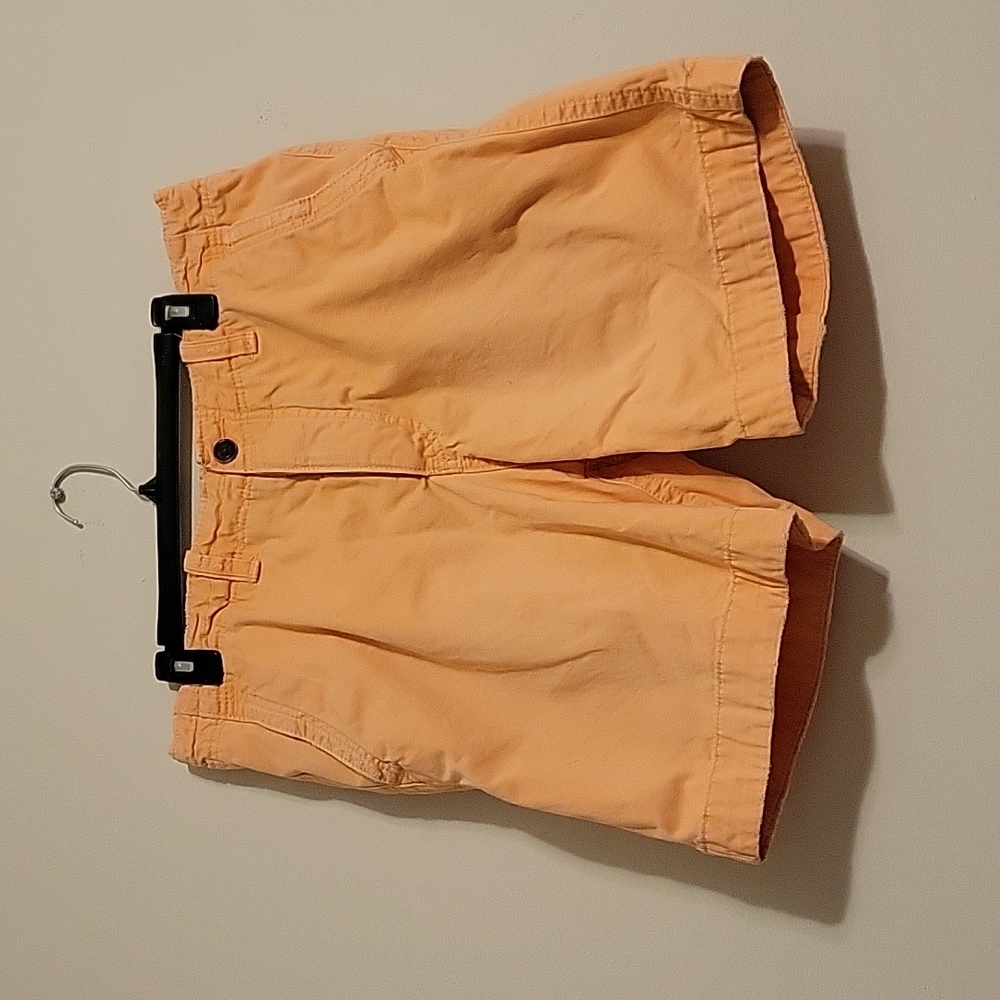 Vintage 34x7 Distressed Abercrombie Shorts Orange